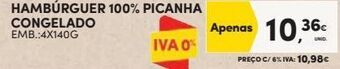 Continente Bom dia Hambúrguer promoção