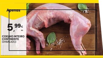 Continente COELHO INTEIRO CONTINENTE (EMBALADO) KG promoção