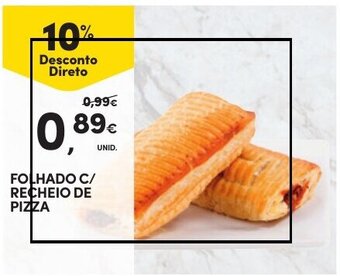 Continente FOLHADO C/ RECHEIO DE PIZZA promoção