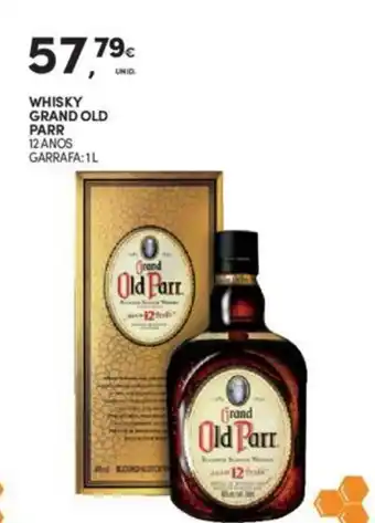 Continente WHISKY GRAND OLD PARR 12 ANOS GARRAFA: 1L promoção