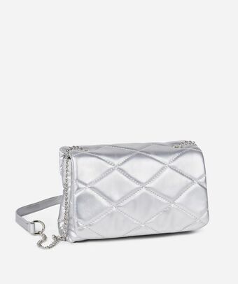 Bolso mini acolchado efecto
