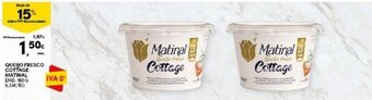 Continente QUEIJO FRESCO COTTAGE MATINAL EMB: 180 G promoção