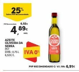 Continente Bom dia Azeite oliveira da serra promoção
