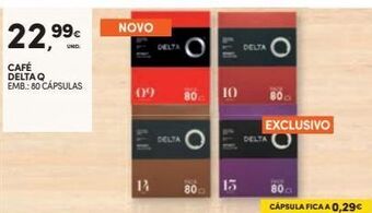 Continente Bom dia Café delta q promoção