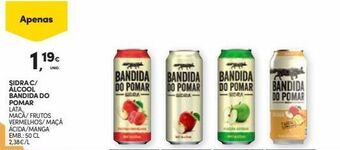 Continente Bom dia Sidra bandida do pomar promoção