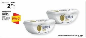Continente Bom dia Manteiga matinal promoção