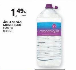 Continente Bom dia Água monchique promoção