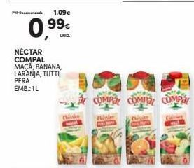 Continente Bom dia Néctar compal promoção
