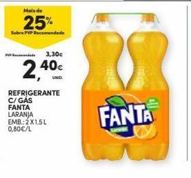Continente Bom dia Refrescos fanta promoção