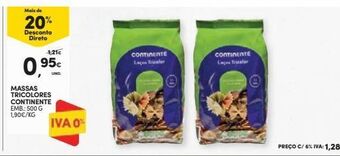 Continente Bom dia Macarrão continente promoção