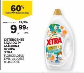 Detergente líquido x-tra
