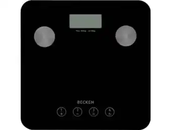 Worten Balança digital becken bas-3057 (outlet grade a - peso máximo 150 kg) promoção