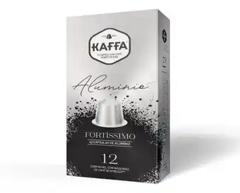Cápsulas café kaffa - fortíssimo | intensidade 12 | compatível nespresso | 10 cápsulas