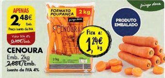 Pingo Doce CENOURA Emb. 2kg promoção