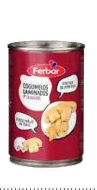 Recheio Cogumelos ferbar promoção