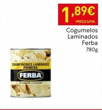 Recheio Cogumelos promoção