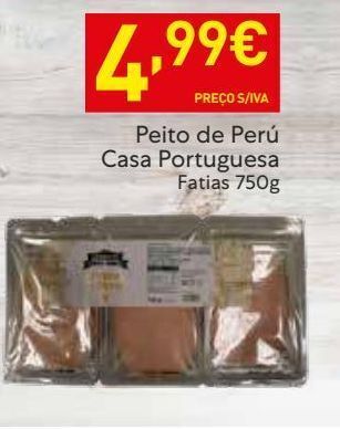 Recheio Presunto de peru promoção
