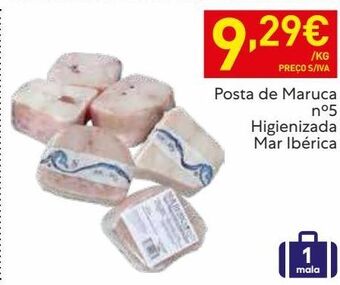 Recheio Peixe mar ibérica promoção