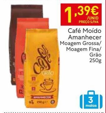 Recheio Café amanhecer promoção