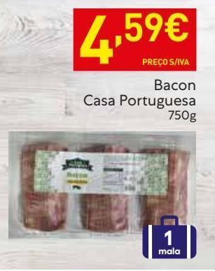 Recheio Bacon promoção