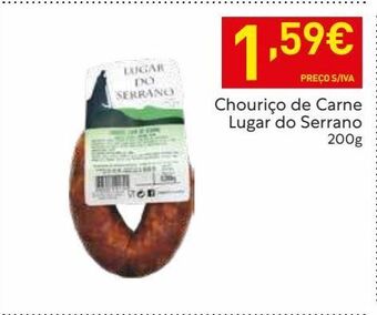 Recheio Chouriço promoção