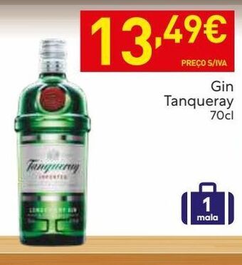 Recheio Gin tanqueray promoção