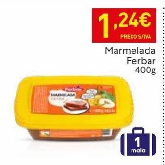 Recheio Marmelada ferbar promoção
