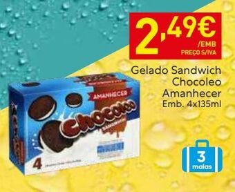 Recheio Gelados amanhecer promoção
