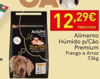 Recheio Ração para cães activpet promoção