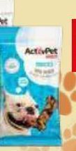 Recheio Ração para cães activpet promoção