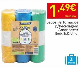 Recheio Sacos de lixo amanhecer promoção