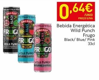 Recheio Bebida energética promoção