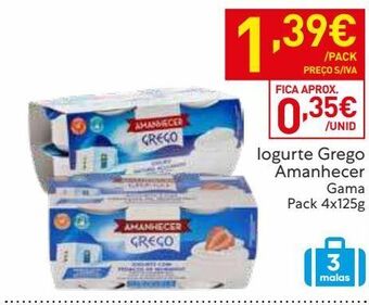 Recheio Iogurte amanhecer promoção