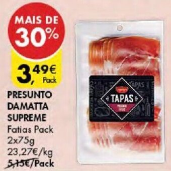 PRESUNTO DAMATTA SUPREME Fatias Pack 2x75g