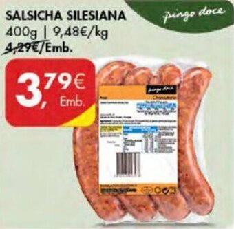 Pingo Doce SALSICHA SILESIANA 400g promoção