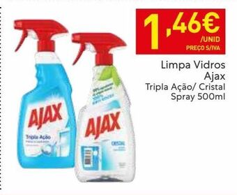 Recheio Limpador de vidro ajax promoção