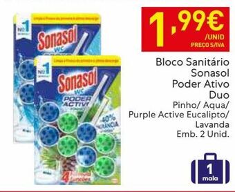 Recheio Pastilhas para wc sonasol promoção