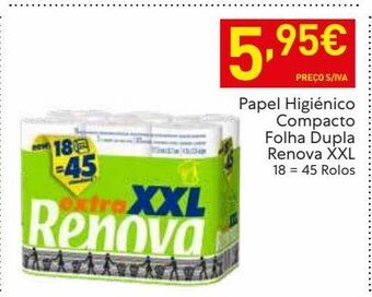 Recheio Papel higiênico renova promoção