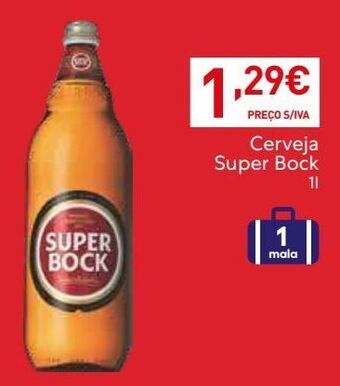 Recheio Cerveja super bock promoção
