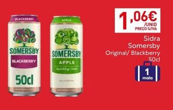 Recheio Sidra somersby promoção
