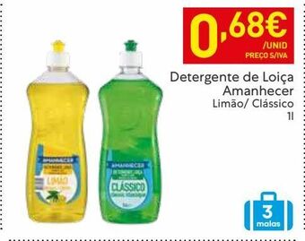 Recheio Detergente lavalouça amanhecer promoção