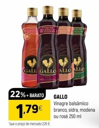 Coviran Vinagre balsâmico gallo promoção