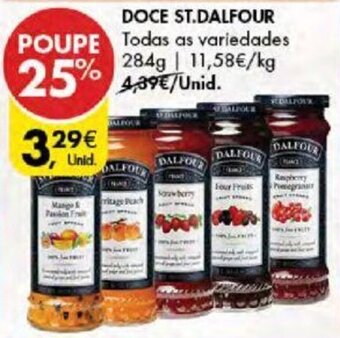 Pingo Doce DOCE ST.DALFOUR 284g promoção