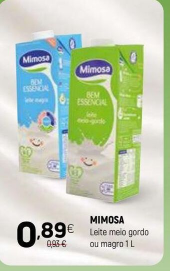 Coviran Leite mimosa promoção