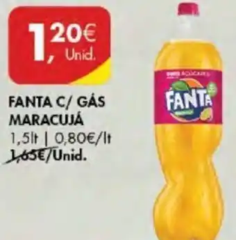 Pingo Doce FANTA C/ GÁS MARACUJÁ 1.5lt promoção