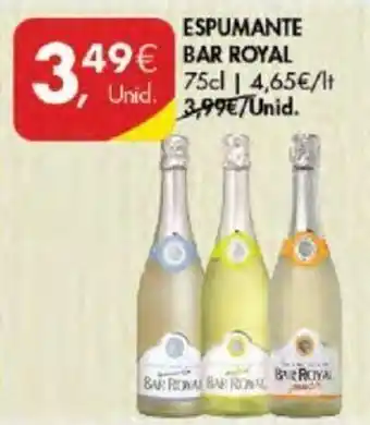 Pingo Doce ESPUMANTE BAR ROYAL 75cl promoção