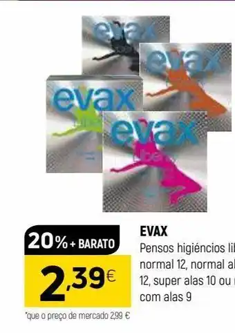 Coviran Absorvente evax promoção