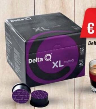 Cápsulas de café delta q