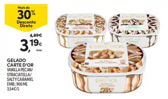 Continente Gelado Carte D'Or promoção