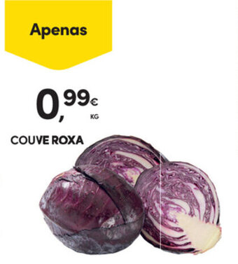 Continente Couve Roxa promoção